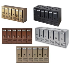 vendita online Casellario postale 6 posti verticale interno - cubo composto Cassette postali, bacheche e casellari Alubox